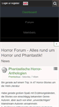 Mobile Screenshot of horror-forum.com